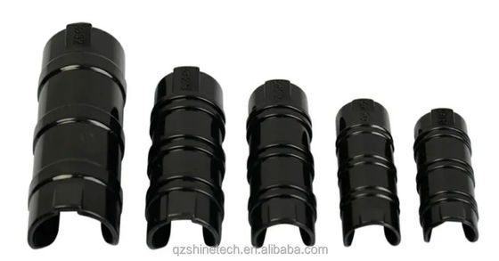 白黒ABSPCプラスチックチューブクリップ 19mm 20mm 22mm 25mm 32mm温室用品